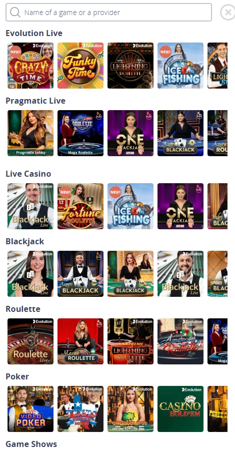 chanz mobile games page